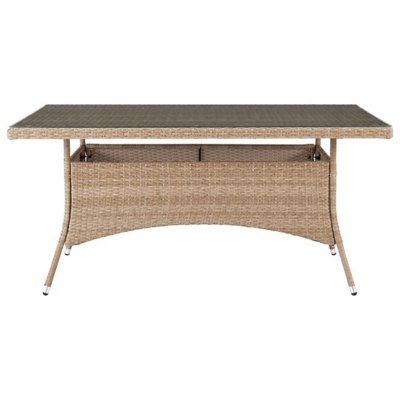 Manhattan Comfort Genoa Outdoor Dining Table, , grid