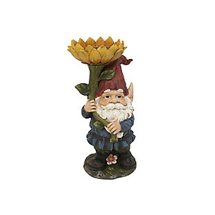 GIL 18.9-in H Resin Gnome Figurine, , large