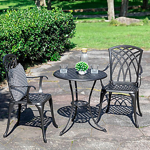Nuu Garden Outdoor Bistro Table and 2 Chairs, , rollover