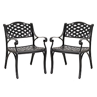 Nuu Garden Patio Dining Chairs Set of 2, , large