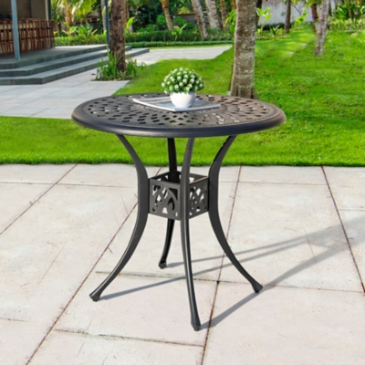 30 inch best sale outdoor bistro table