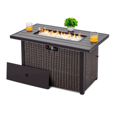 Nuu Garden Outdoor 43" Fire Pit Table, , large