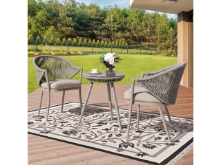 Nuu Garden 3-Piece Outdoor Bistro Set