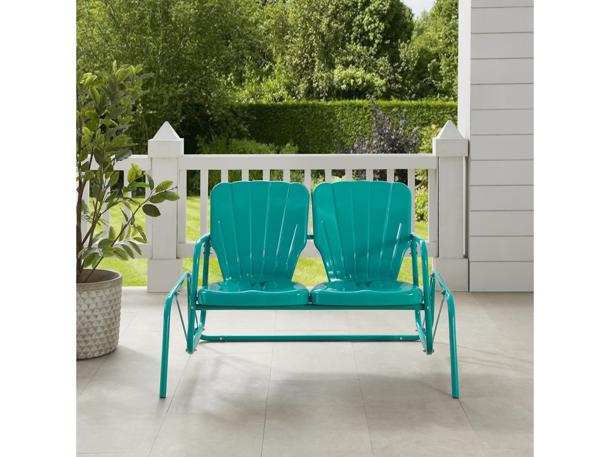 Ridgeland Outdoor Loveseat Glider Ashley