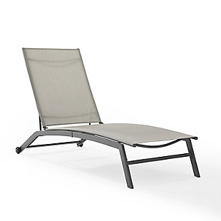 Weaver Outdoor Sling Chaise Lounge, , large