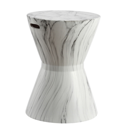 P600009238 JONATHAN Y African Drum 17.3 Ceramic Garden Stool, sku P600009238