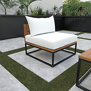 SEI Furniture Keller Outdoor Chair w/ Cushions, , rollover