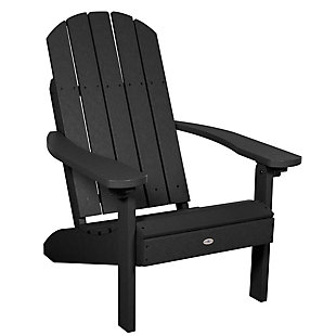 Bahia Verde Outdoors Cape Classic Adirondack Chair, Black Sand, large