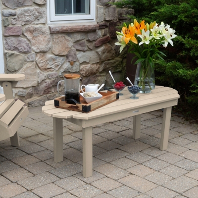 Highwood USA Westport Coffee Table, Whitewash