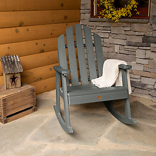 Highwood USA Classic Westport Garden Rocking Chair, Coastal Teak, rollover