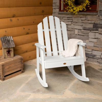 Highwood USA Classic Westport Garden Rocking Chair, White