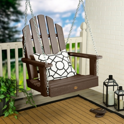 Highwood USA Classic Westport Single Seat Swing, Weathered Acorn