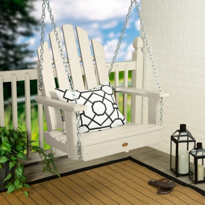 Single seat wooden online swing