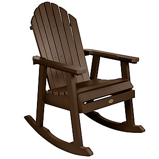 Highwood USA Hamilton Rocking Chair, Weathered Acorn, large