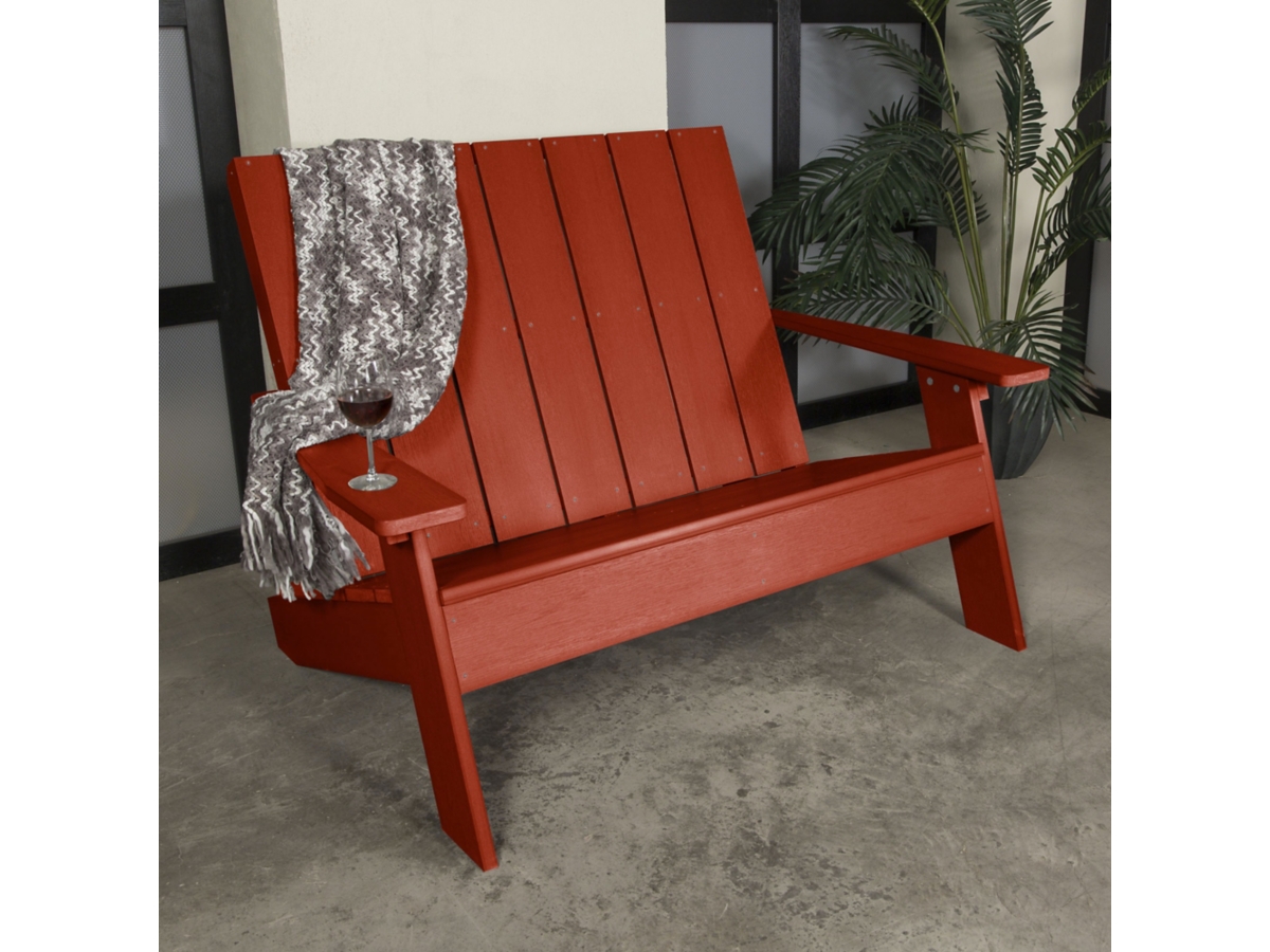 Highwood USA Italica Double Wide Modern Adirondack Chair Ashley
