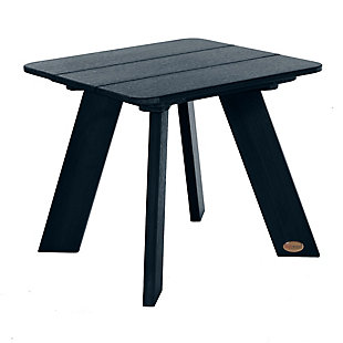 Highwood USA Italica Modern Side Table, Federal Blue, large