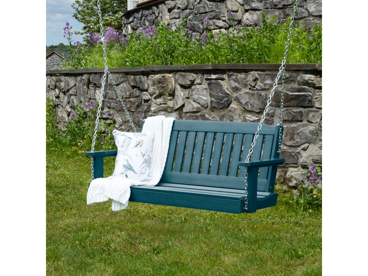 Highwood USA Lehigh 4-Foot Porch Swing Ashley