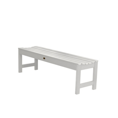 Backless outdoor bench online walmart