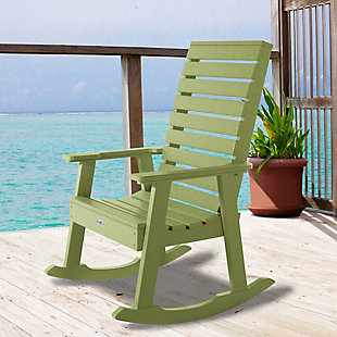 Bahia Verde Outdoors Riverside Rocking Chair, Palm Green, rollover