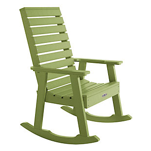 Bahia Verde Outdoors Riverside Rocking Chair, Palm Green, large