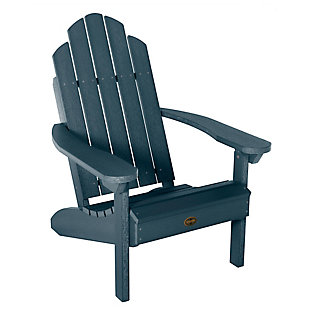 Highwood USA Seneca Adirondack  Chair, Federal Blue, large