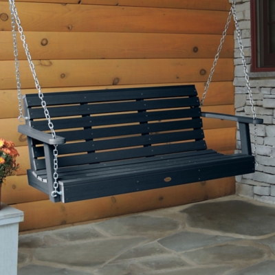 Highwood USA Weatherly 5-Foot Porch Swing, Federal Blue