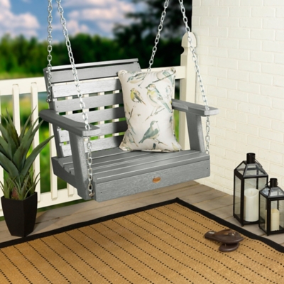 P600009749 Highwood USA Weatherly Single Seat Swing, Coastal  sku P600009749