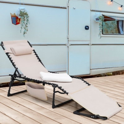 Nuu Garden Foldable Outdoor Chaise Lounge, , rollover