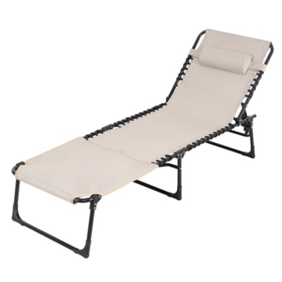 Nuu Garden Foldable Outdoor Chaise Lounge, , large