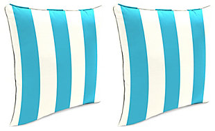Home Accents 17" x 17" Outdoor Pillow (Set of 2), , rollover