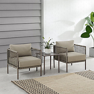 Cali Bay Outdoor Armchairs with End Table, , rollover