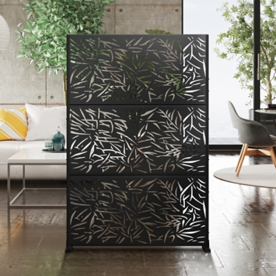 P600010549 TranquilBreeze Bamboo Leaves Outdoor Privacy Scree sku P600010549