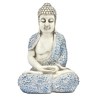 Galt International Sitting Buddha Garden Statue, , large