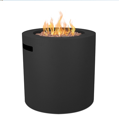 Real Flame Hephaestus Propane Fire Pit, Black, large