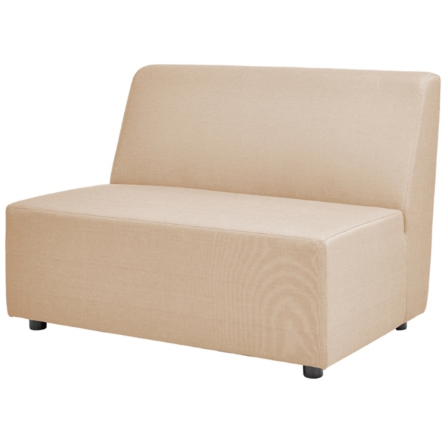 Cleo Outdoor Armless Loveseat