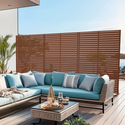 TranquilBreeze 73&quot; Outdoor Privacy Screen