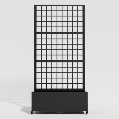 TranquilBreeze 71" Grid Outdoor Trellis, , large