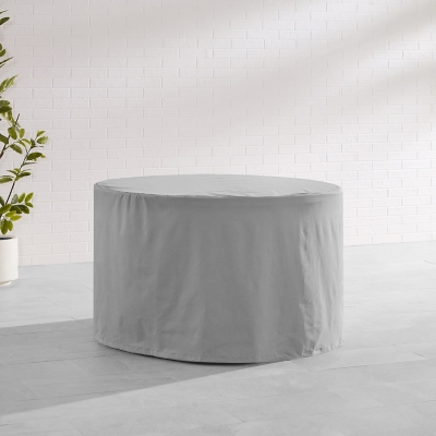 Crosley Furniture Outdoor Round Dining Table Furniture Cover, Gray