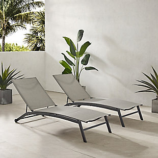 Weaver Outdoor Sling Chaise Lounge Chairs, , rollover