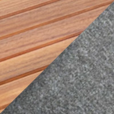 Swatch color Teak Brown/Gray 