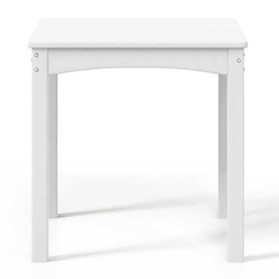 Westin Furniture Garden Party Outdoor Dining Table, White, large