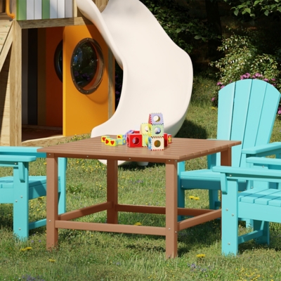 Westin Furniture Laguna Outdoor Dining Table, Teak, rollover