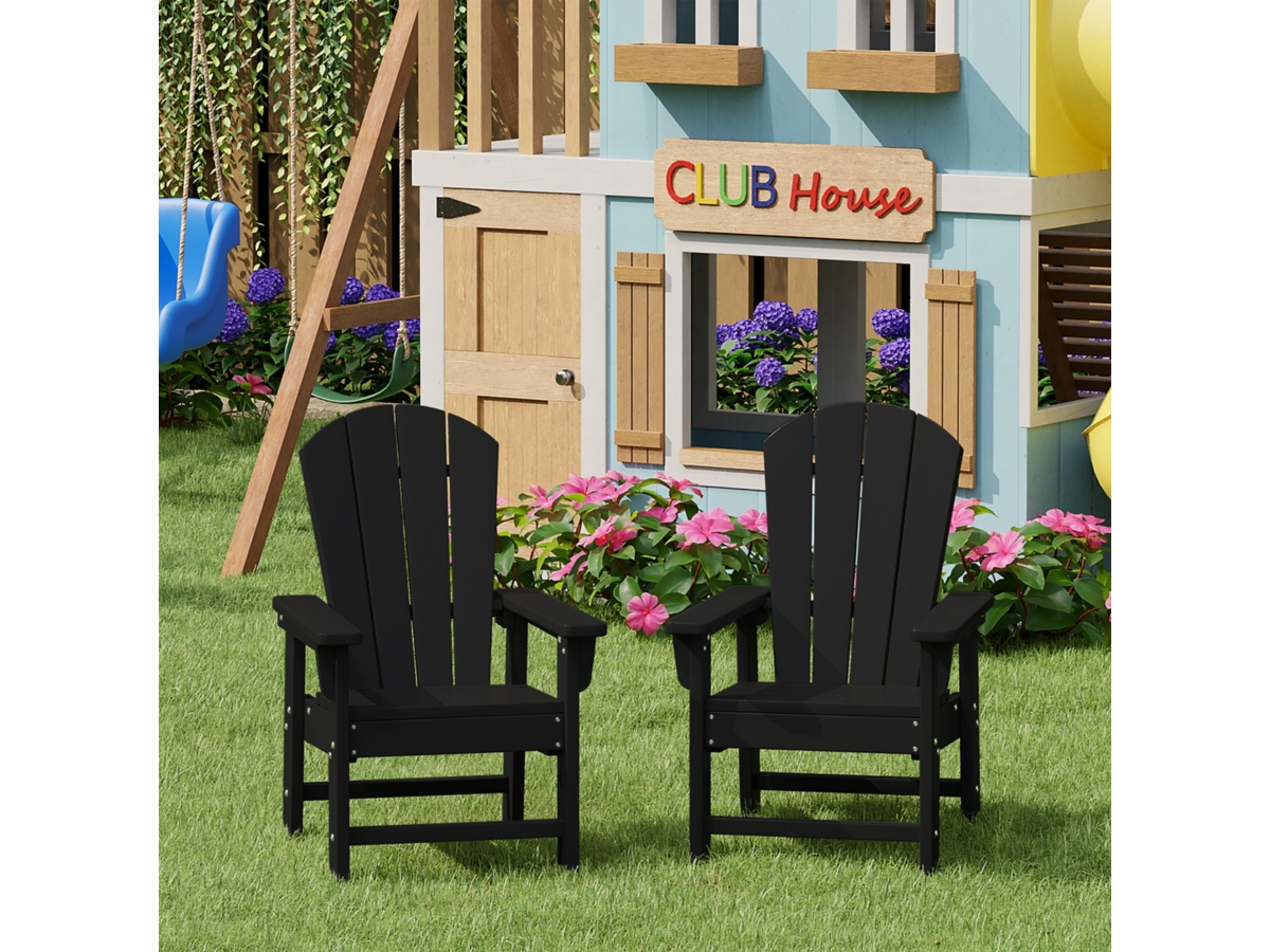 Westin Furniture Laguna Kids Outdoor Adirondack Chair (Set of