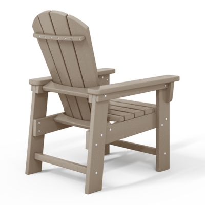 Back/right side view of Adirondack chair