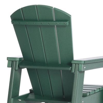 Close-up of chair armrest and joint