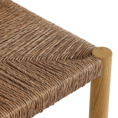 Modway Parkland Outdoor Counter Stool (Set of 2), Natural, large