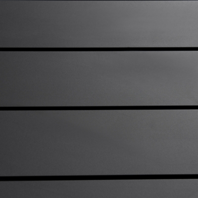 Close-up of vertical slats on table with horizontal gaps