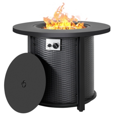 Nuu Garden Outdoor Round Fire Pit, , large
