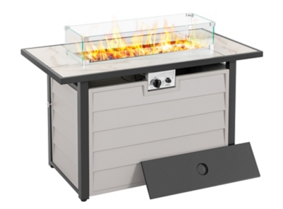 Nuu Garden Outdoor Closed Fire Pit, , large