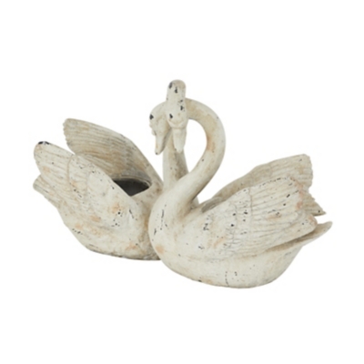 Bayberry Lane Outdoor Swan Planter, , large